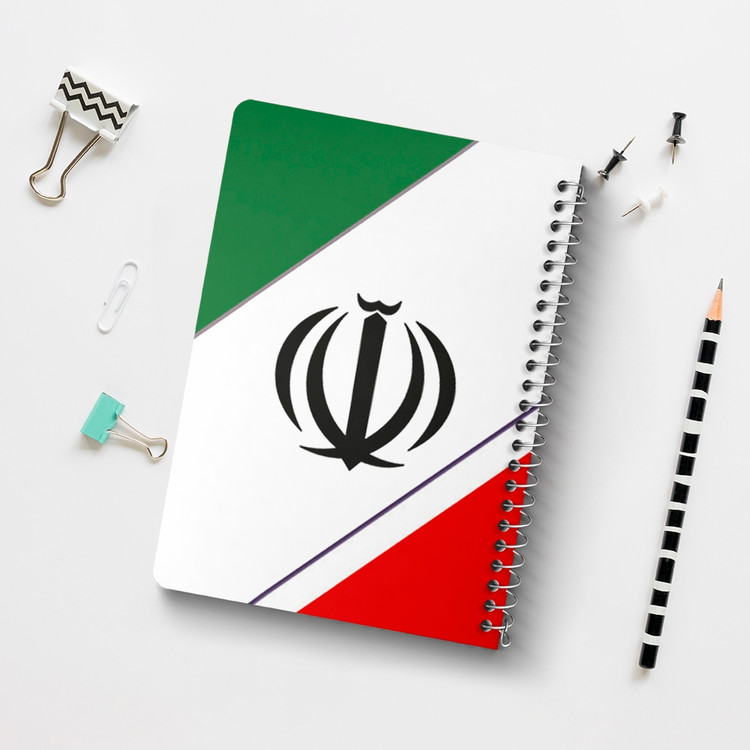 دفتر لیست خرید 50 برگ خندالو طرح پرچم ایران کد 23943