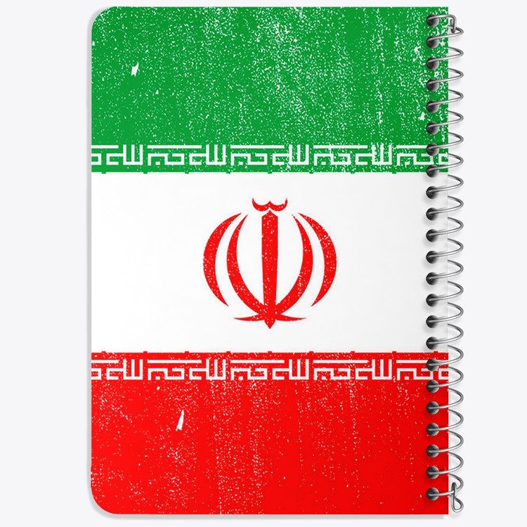دفتر لیست خرید 50 برگ خندالو طرح پرچم ایران کد 23934