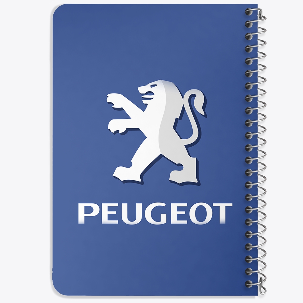 دفتر لیست خرید 50 برگ خندالو طرح پژو Peugeot کد 23654