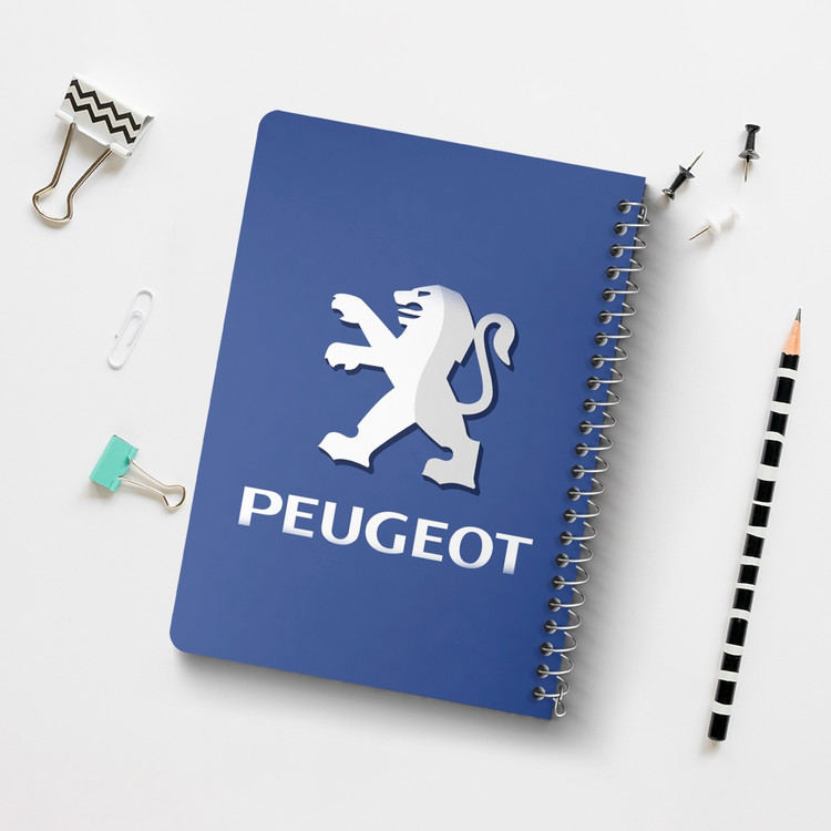 دفتر لیست خرید 50 برگ خندالو طرح پژو Peugeot کد 23654