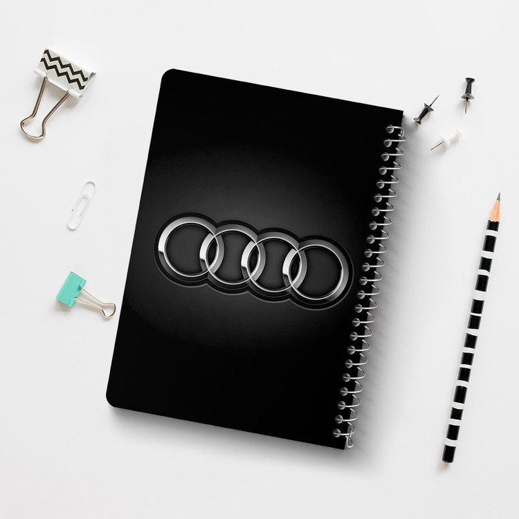 دفتر لیست خرید 50 برگ خندالو طرح آئودی Audi کد 23627
