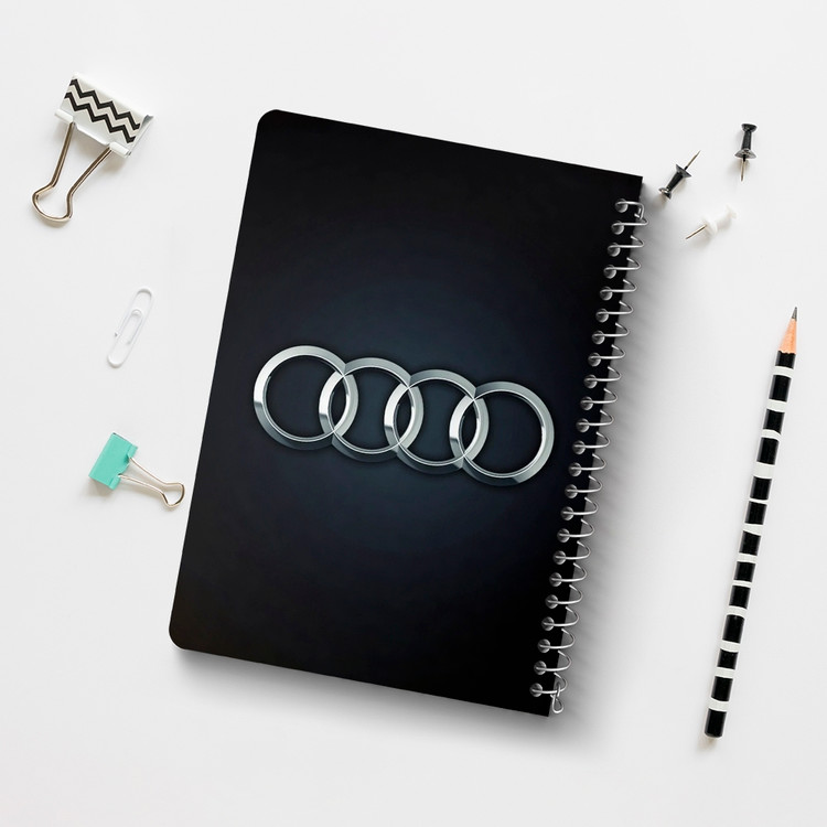 دفتر لیست خرید 50 برگ خندالو طرح آئودی Audi کد 23624