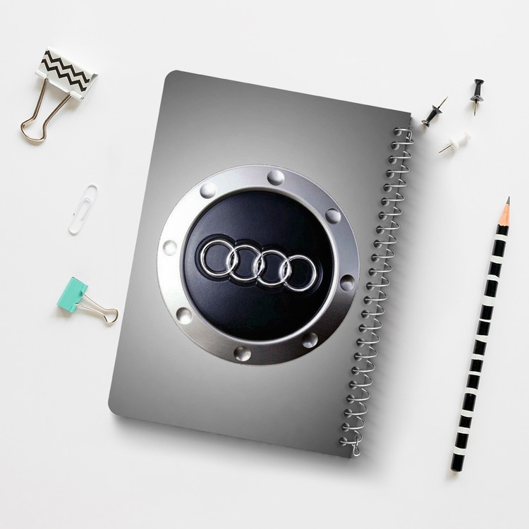 دفتر لیست خرید 50 برگ خندالو طرح آئودی Audi کد 23622