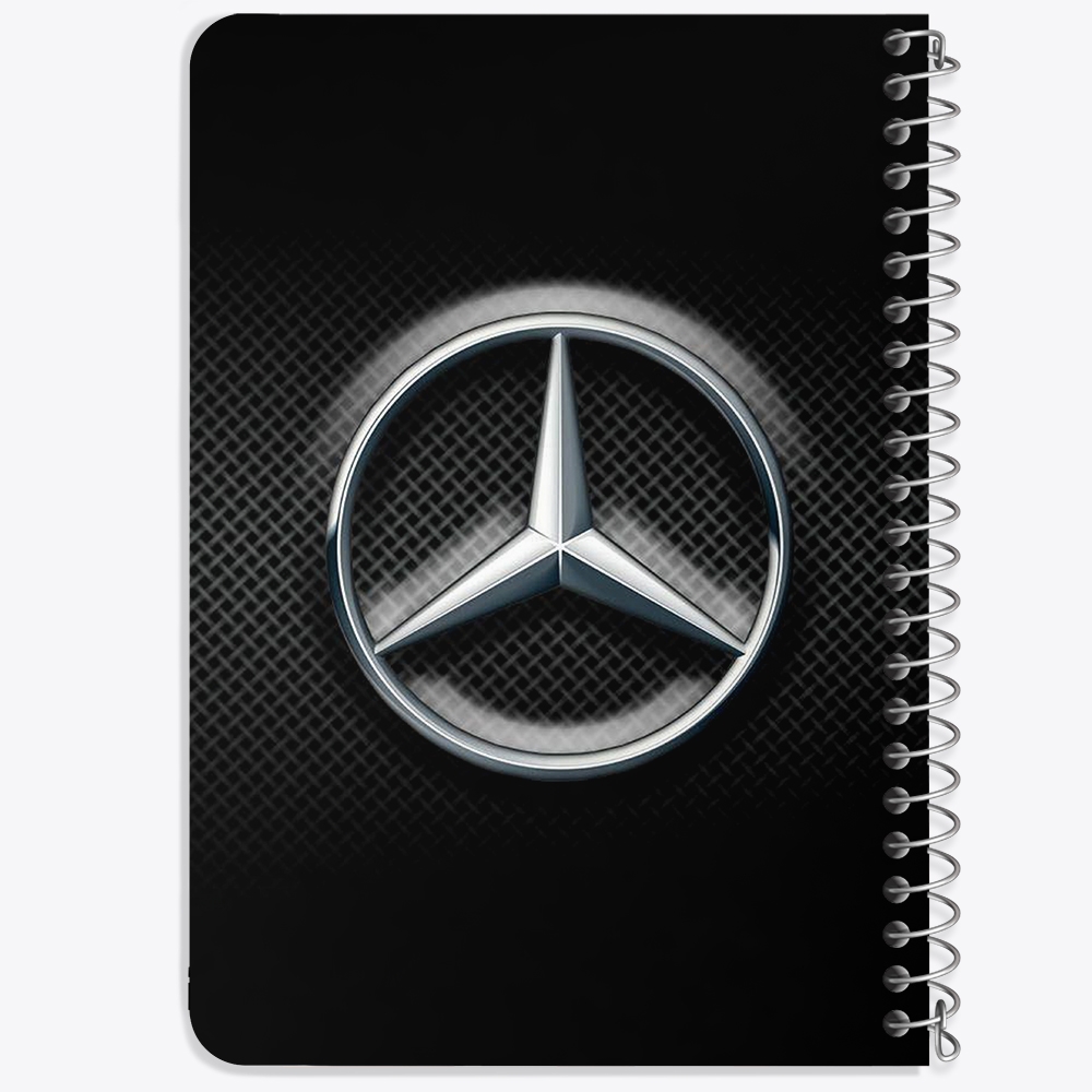 دفتر لیست خرید 50 برگ خندالو طرح مرسدس بنز Mercedes Benz کد 23501