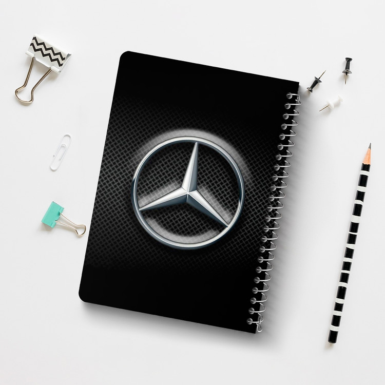 دفتر لیست خرید 50 برگ خندالو طرح مرسدس بنز Mercedes Benz کد 23501