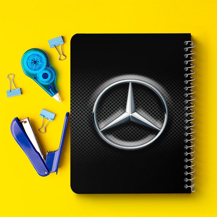 دفتر لیست خرید 50 برگ خندالو طرح مرسدس بنز Mercedes Benz کد 23501