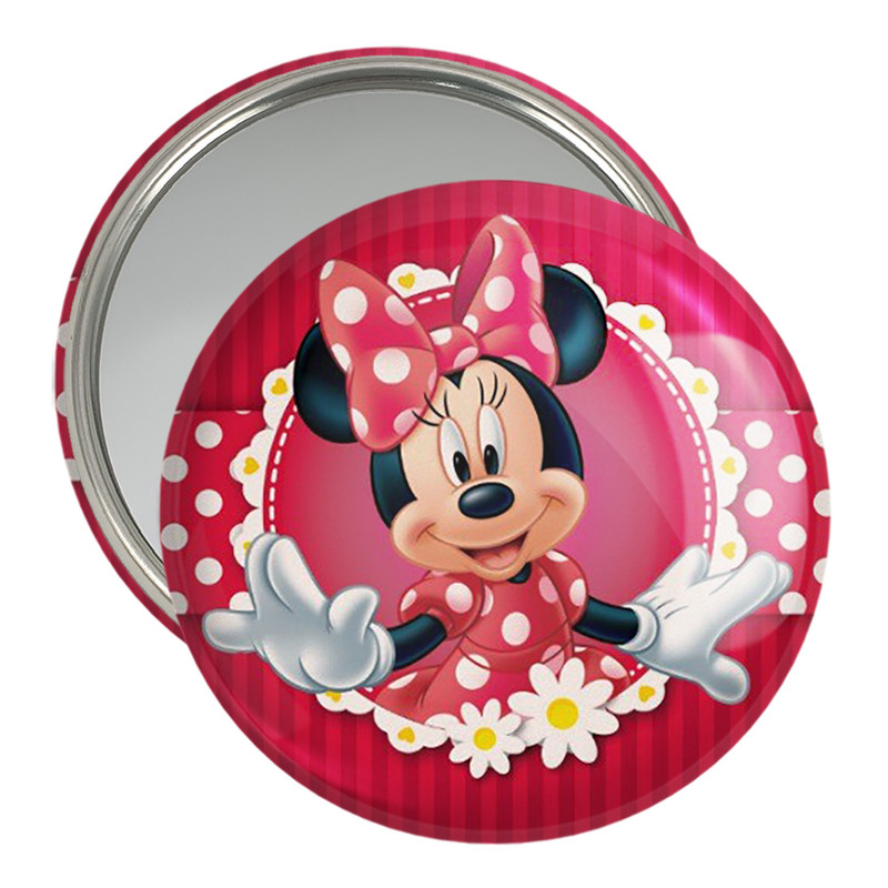 آینه جیبی خندالو مدل میکی موس Mickey Mouse  کد 2435