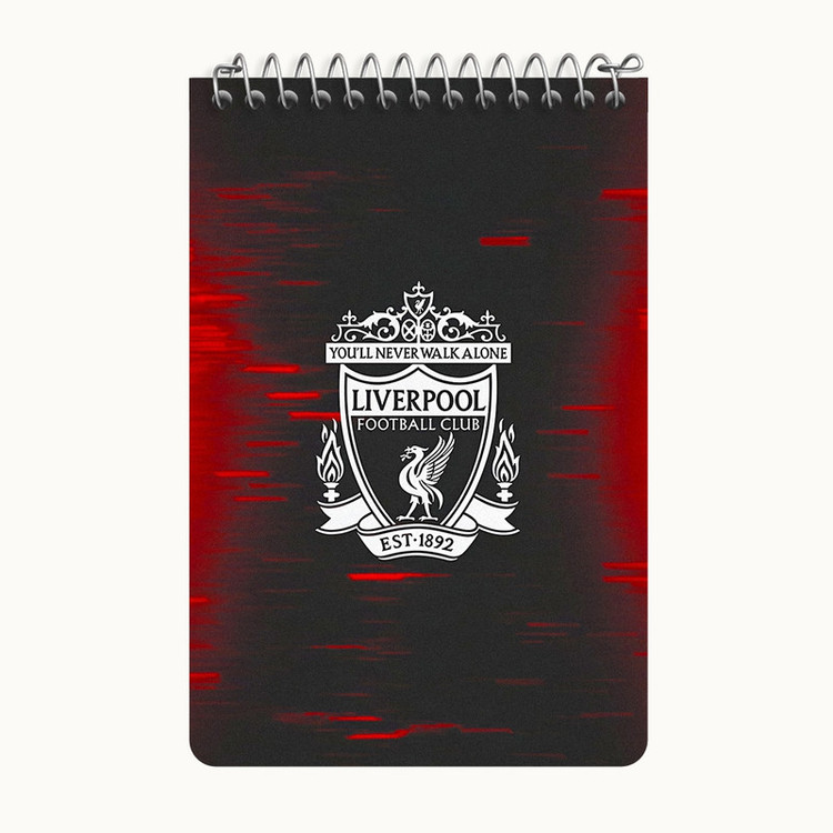 دفتر یادداشت 50 برگ خندالو طرح لیورپول (Liverpool) کد F6901