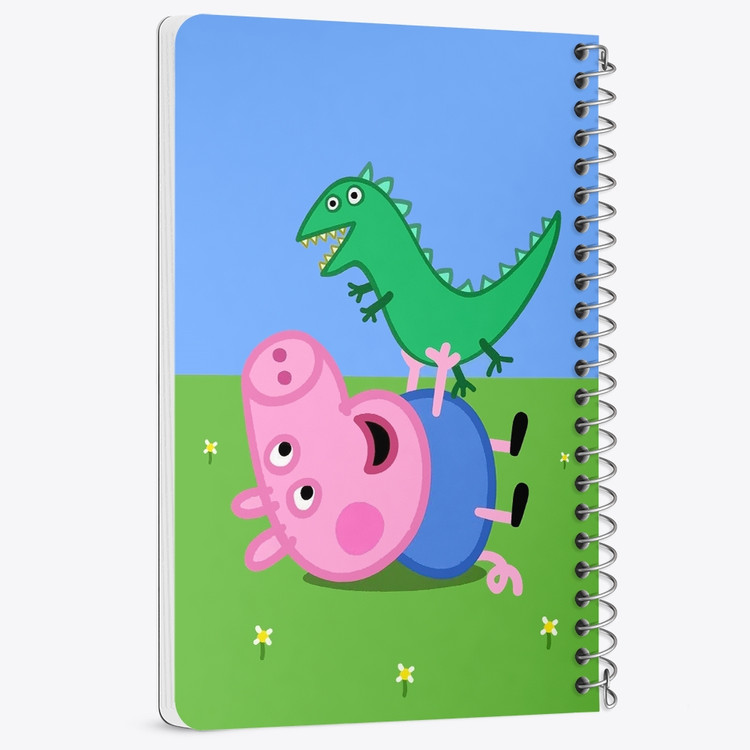 دفتر لیست خرید 50 برگ خندالو طرح جورج انیمیشن پپا پیگ Peppa pig کد 22072