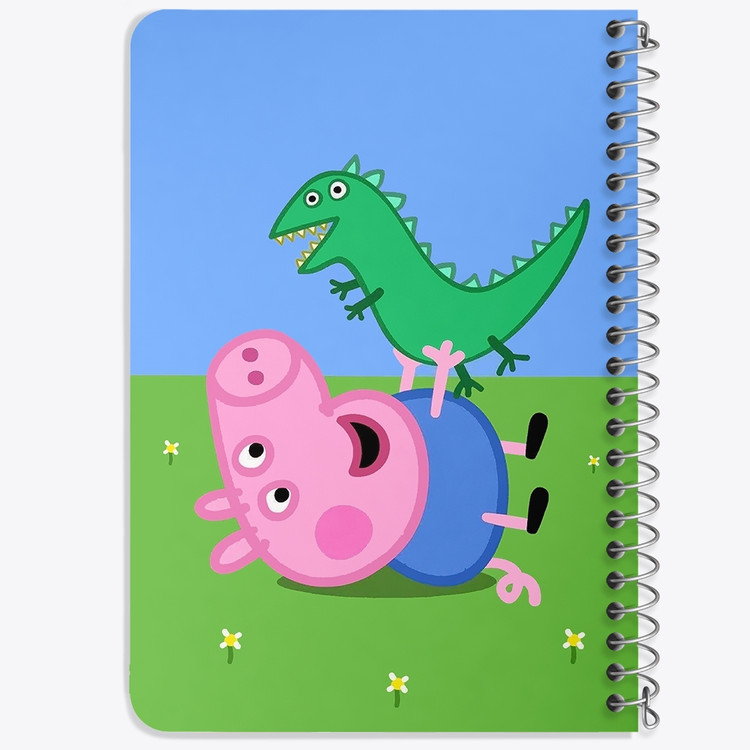 دفتر لیست خرید 50 برگ خندالو طرح جورج انیمیشن پپا پیگ Peppa pig کد 22072