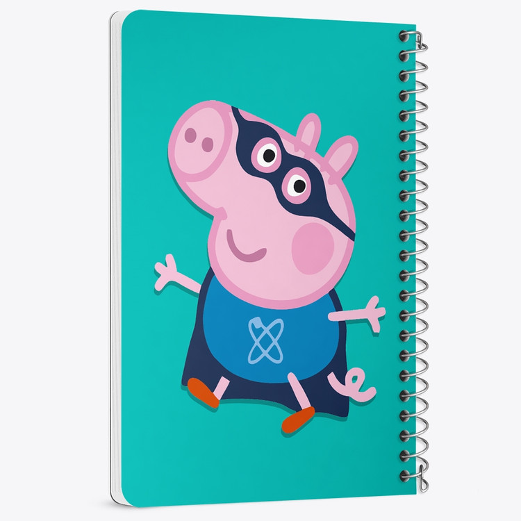 دفتر لیست خرید 50 برگ خندالو طرح جورج انیمیشن پپا پیگ Peppa pig کد 22069