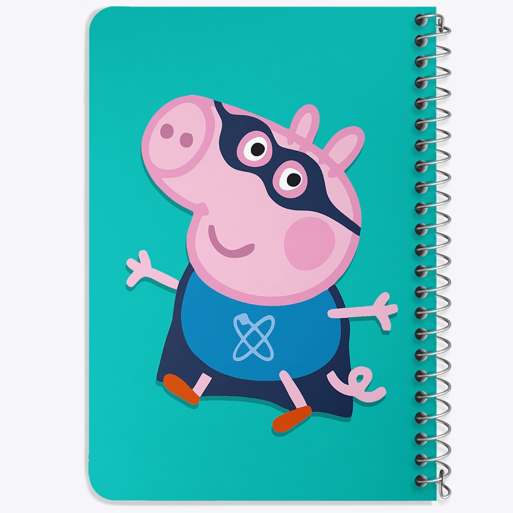 دفتر لیست خرید 50 برگ خندالو طرح جورج انیمیشن پپا پیگ Peppa pig کد 22069