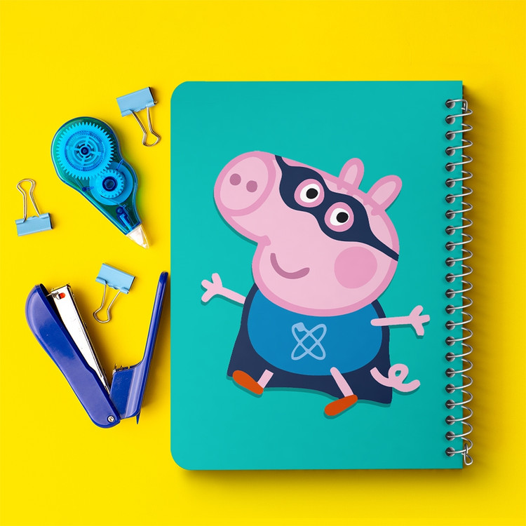 دفتر لیست خرید 50 برگ خندالو طرح جورج انیمیشن پپا پیگ Peppa pig کد 22069