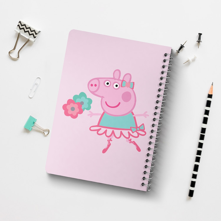 دفتر لیست خرید 50 برگ خندالو طرح پپا انیمیشن پپا پیگ Peppa pig کد 22066
