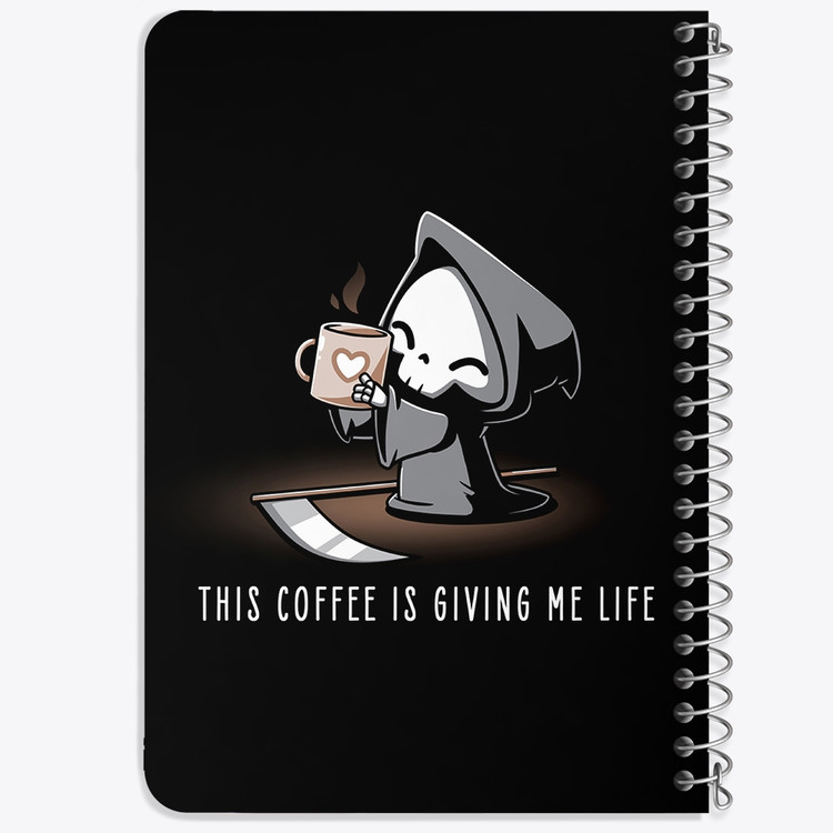 دفتر لیست خرید 50 برگ خندالو طرح قهوه Coffee کد 22002
