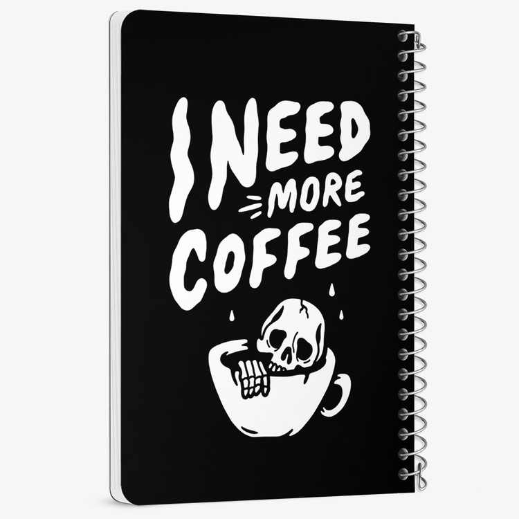 دفتر لیست خرید 50 برگ خندالو طرح قهوه Coffee کد 21994