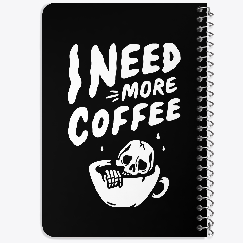 دفتر لیست خرید 50 برگ خندالو طرح قهوه Coffee کد 21994