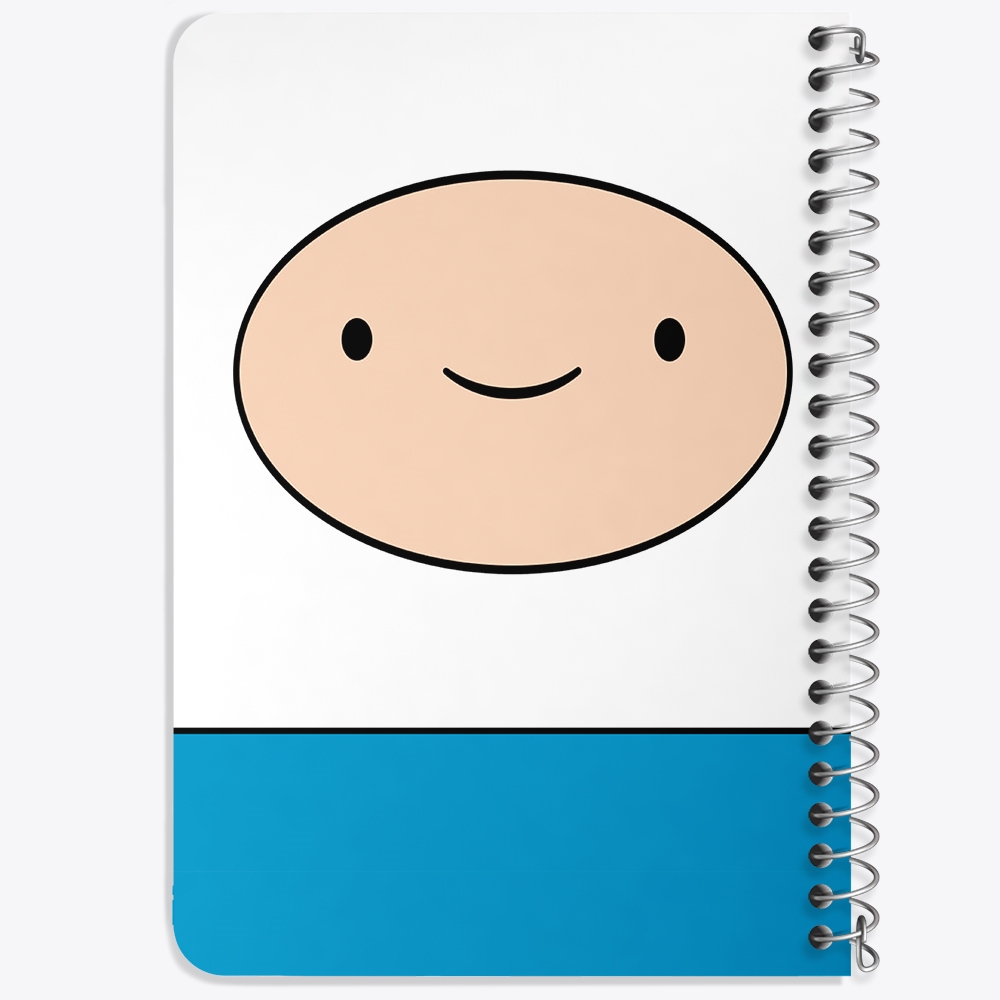 دفتر لیست خرید 50 برگ خندالو طرح فین وقت ماجراجویی Adventure Time کد 20844
