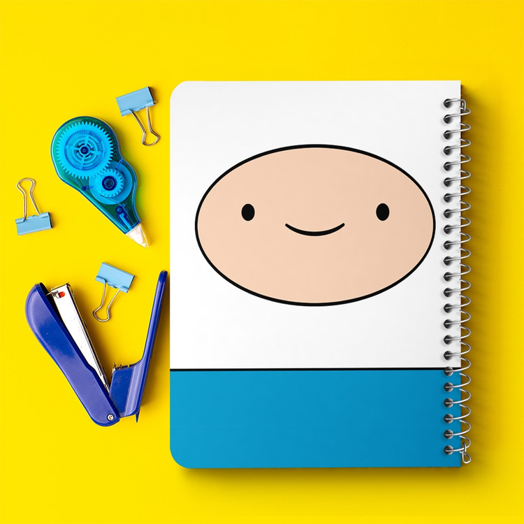 دفتر لیست خرید 50 برگ خندالو طرح فین وقت ماجراجویی Adventure Time کد 20844