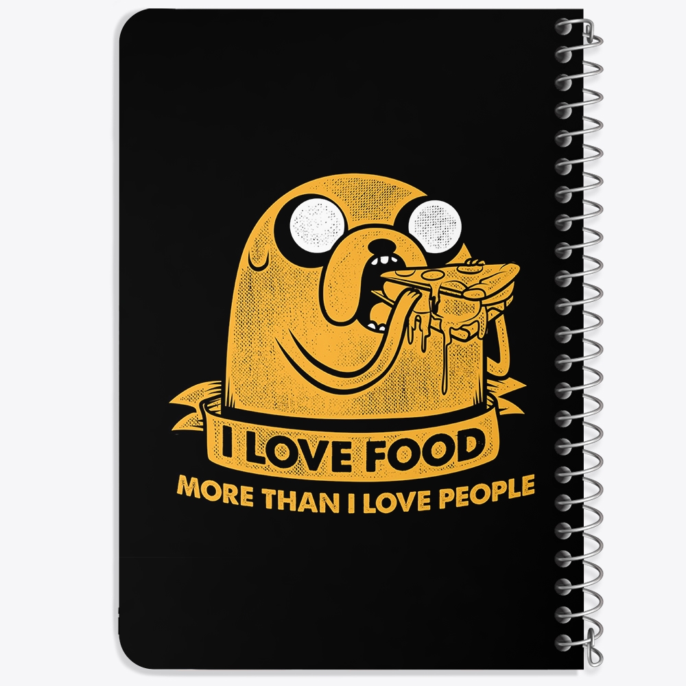 دفتر لیست خرید 50 برگ خندالو طرح جیک وقت ماجراجویی Adventure Time کد 20833