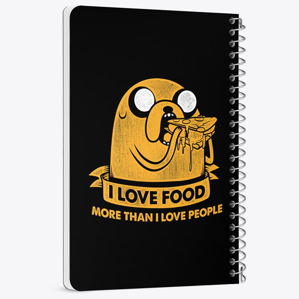 دفتر لیست خرید 50 برگ خندالو طرح جیک وقت ماجراجویی Adventure Time کد 20833