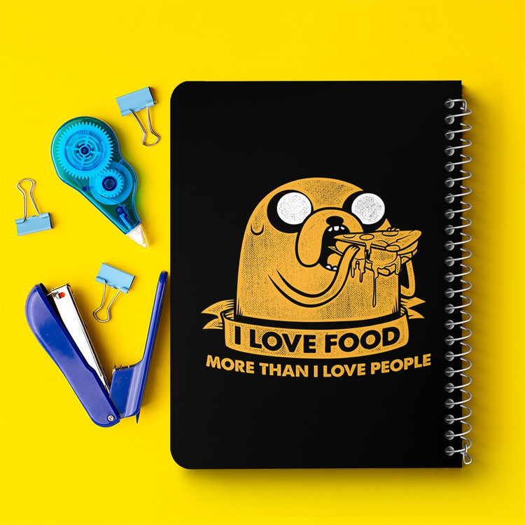 دفتر لیست خرید 50 برگ خندالو طرح جیک وقت ماجراجویی Adventure Time کد 20833