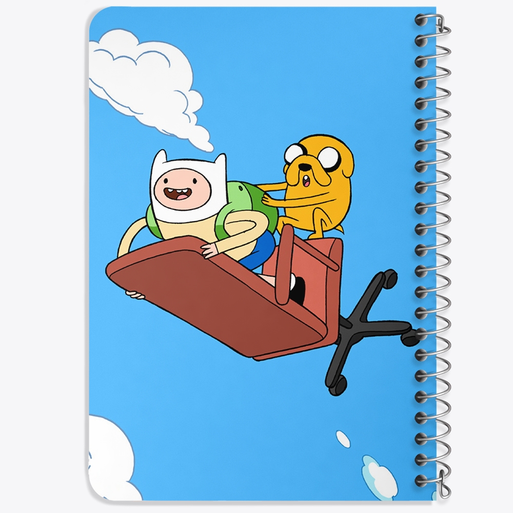 دفتر لیست خرید 50 برگ خندالو طرح جیک و فین وقت ماجراجویی Adventure Time کد 20832