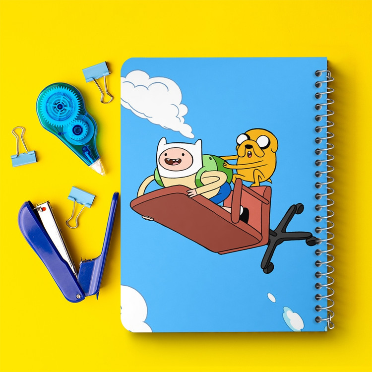 دفتر لیست خرید 50 برگ خندالو طرح جیک و فین وقت ماجراجویی Adventure Time کد 20832