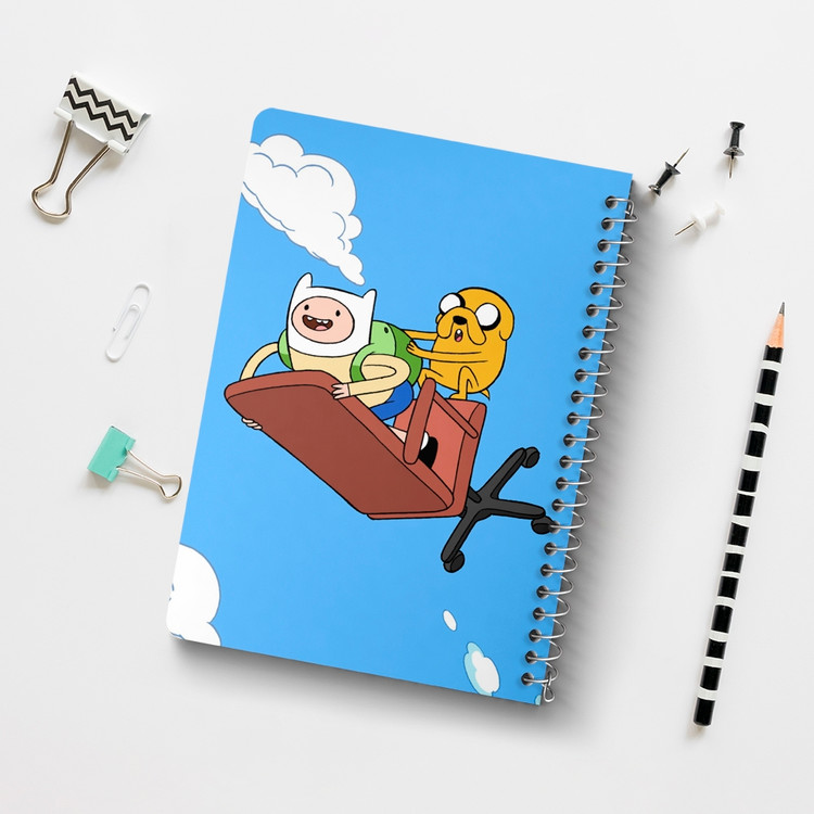 دفتر لیست خرید 50 برگ خندالو طرح جیک و فین وقت ماجراجویی Adventure Time کد 20832