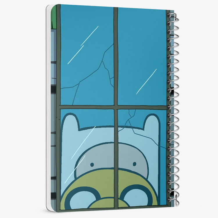 دفتر لیست خرید 50 برگ خندالو طرح جیک و فین وقت ماجراجویی Adventure Time کد 20828
