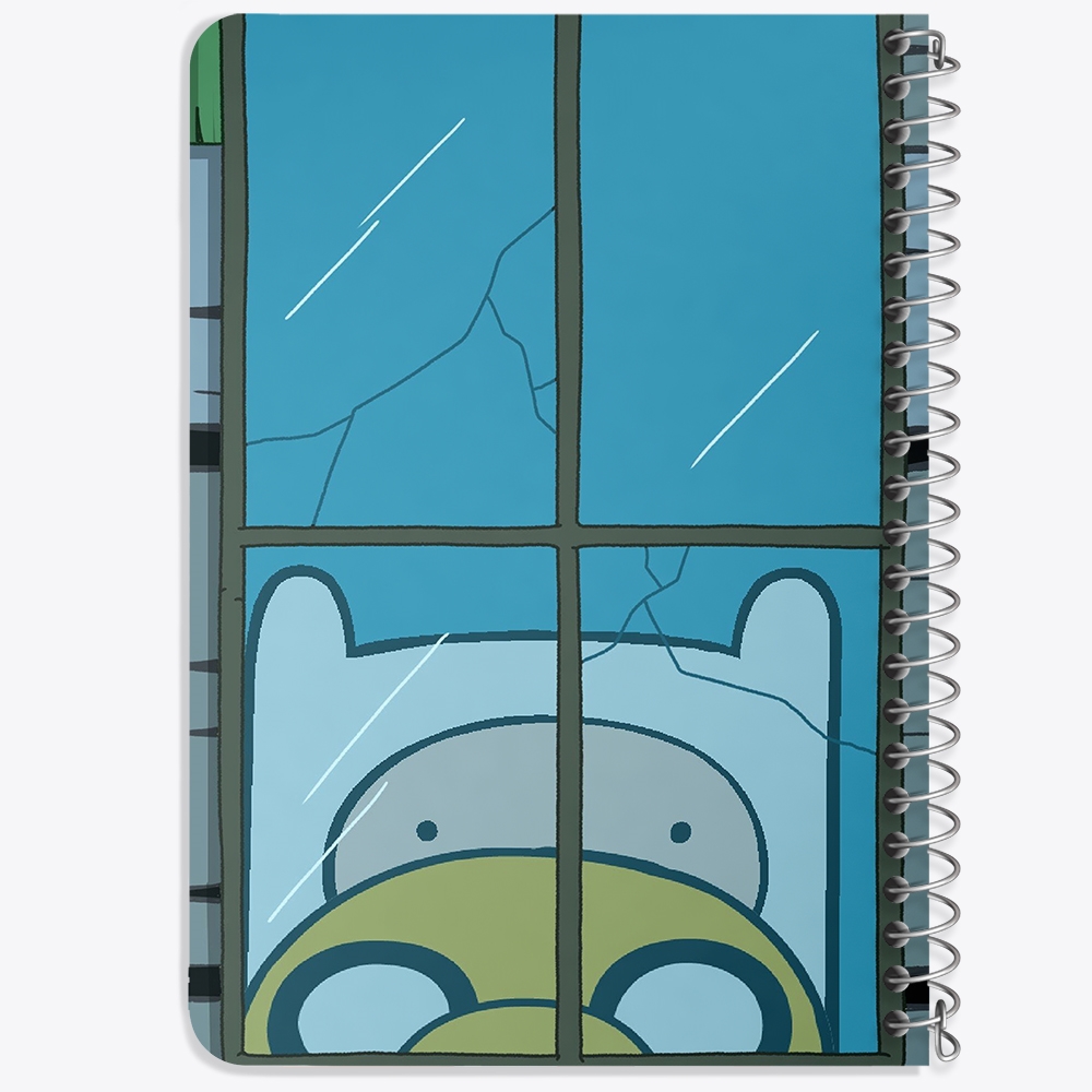 دفتر لیست خرید 50 برگ خندالو طرح جیک و فین وقت ماجراجویی Adventure Time کد 20828