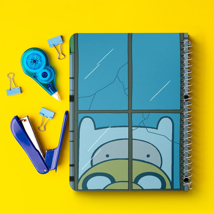 دفتر لیست خرید 50 برگ خندالو طرح جیک و فین وقت ماجراجویی Adventure Time کد 20828