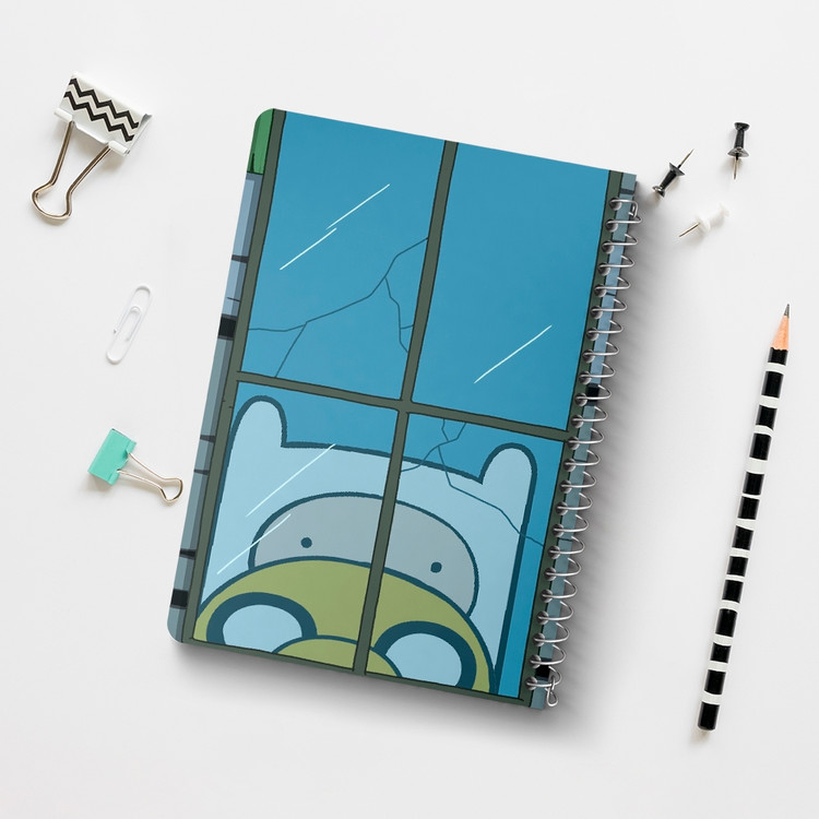 دفتر لیست خرید 50 برگ خندالو طرح جیک و فین وقت ماجراجویی Adventure Time کد 20828