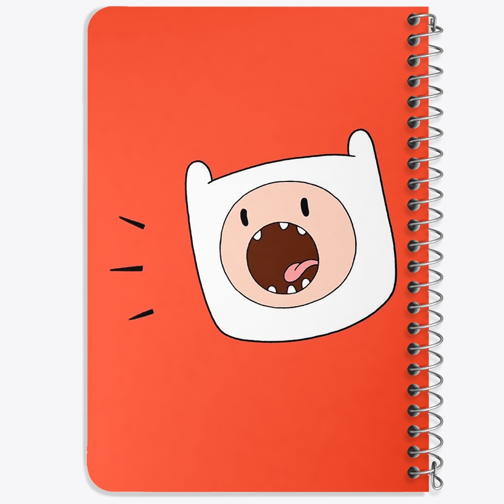دفتر لیست خرید 50 برگ خندالو طرح فین وقت ماجراجویی Adventure Time کد 20827