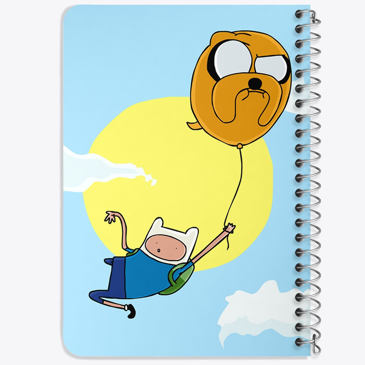 دفتر لیست خرید 50 برگ خندالو طرح جیک و فین وقت ماجراجویی Adventure Time کد 20822