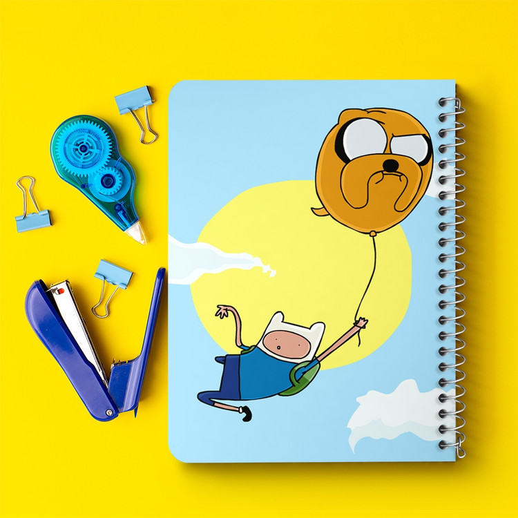 دفتر لیست خرید 50 برگ خندالو طرح جیک و فین وقت ماجراجویی Adventure Time کد 20822
