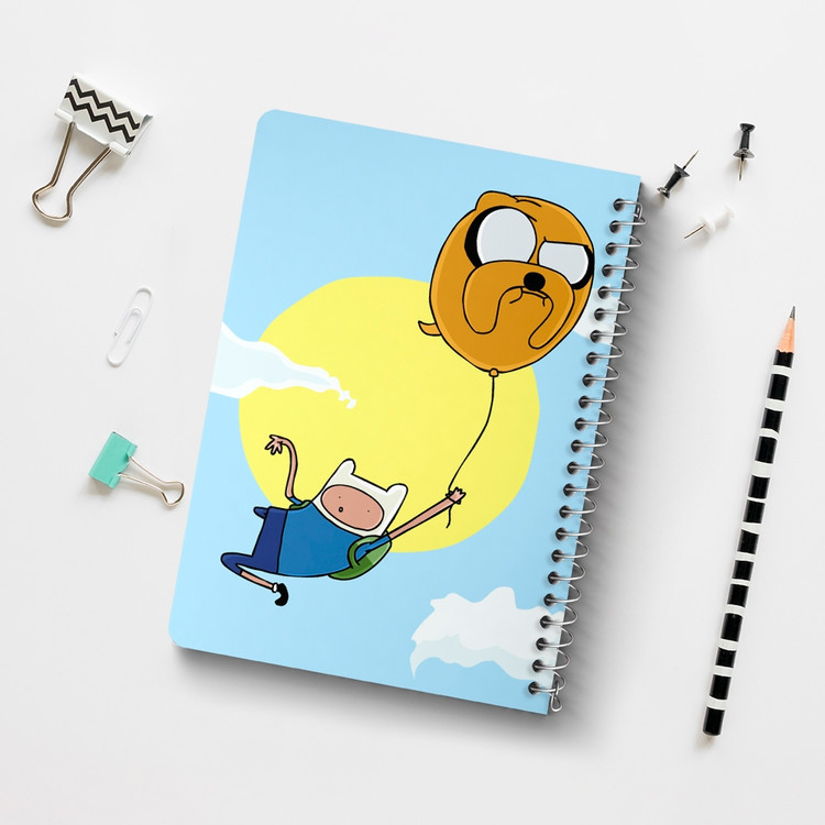 دفتر لیست خرید 50 برگ خندالو طرح جیک و فین وقت ماجراجویی Adventure Time کد 20822