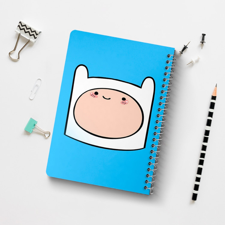 دفتر لیست خرید 50 برگ خندالو طرح فین وقت ماجراجویی Adventure Time کد 20815