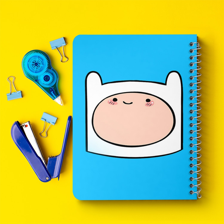 دفتر لیست خرید 50 برگ خندالو طرح فین وقت ماجراجویی Adventure Time کد 20815