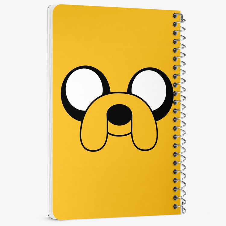 دفتر لیست خرید 50 برگ خندالو طرح جیک وقت ماجراجویی Adventure Time کد 20814