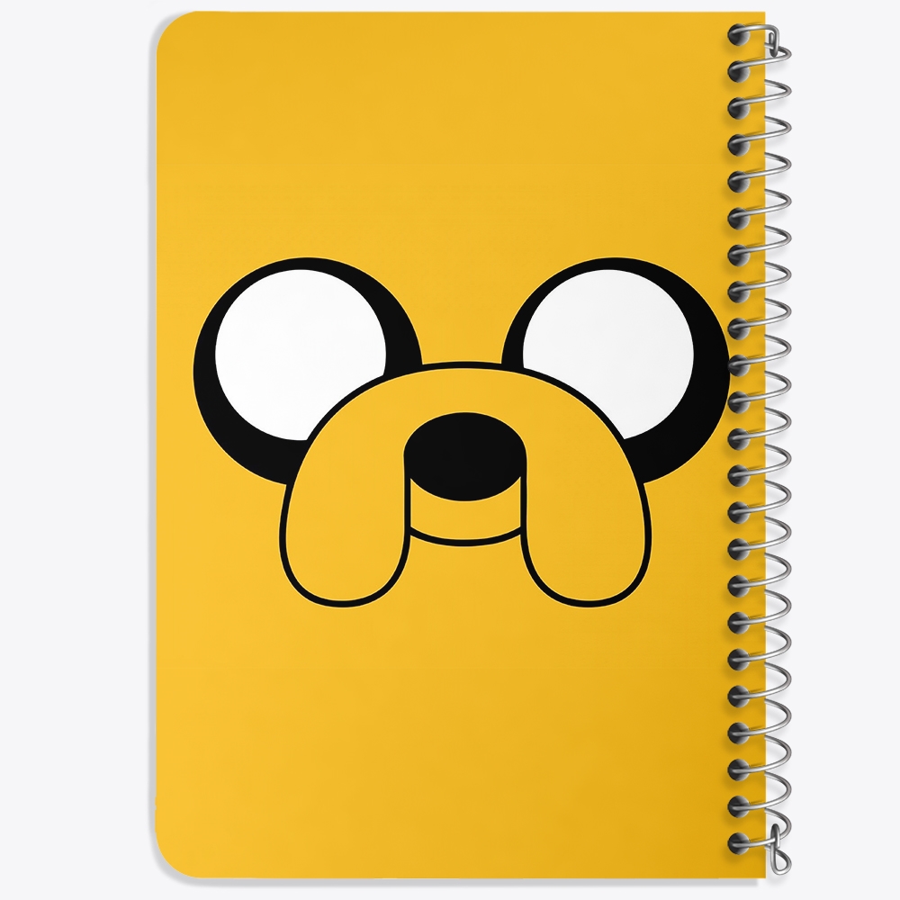 دفتر لیست خرید 50 برگ خندالو طرح جیک وقت ماجراجویی Adventure Time کد 20814