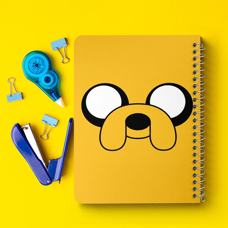 دفتر لیست خرید 50 برگ خندالو طرح جیک وقت ماجراجویی Adventure Time کد 20814