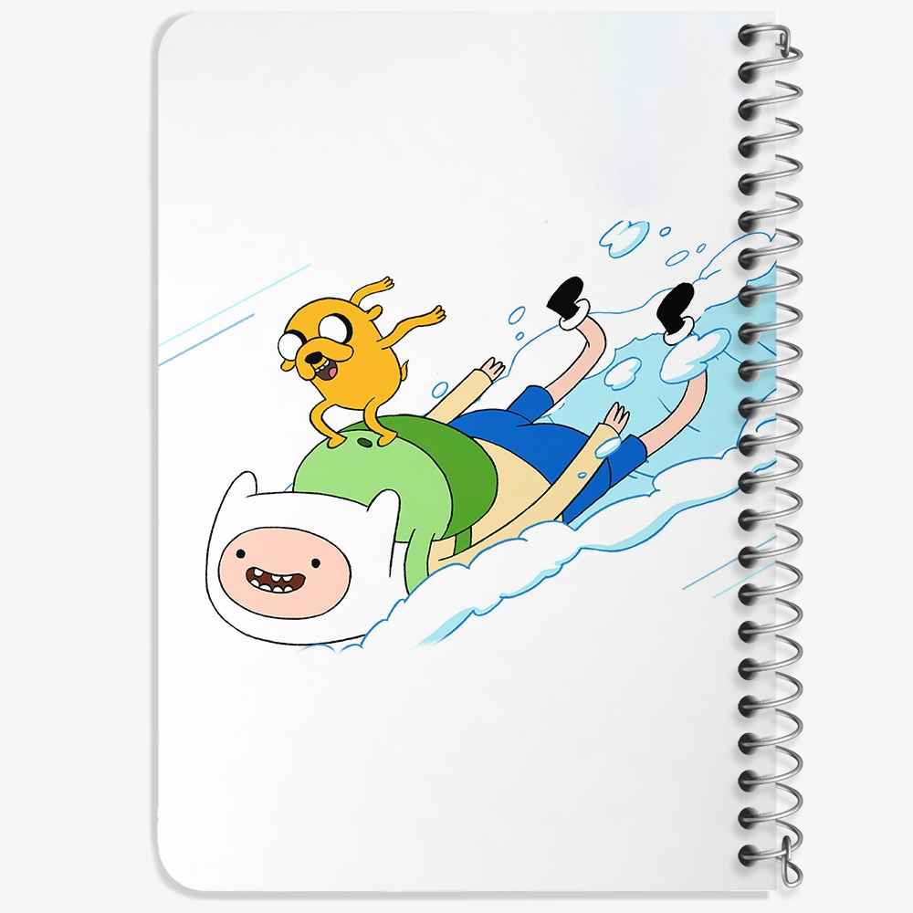 دفتر لیست خرید 50 برگ خندالو طرح جیک و فین وقت ماجراجویی Adventure Time کد 20812