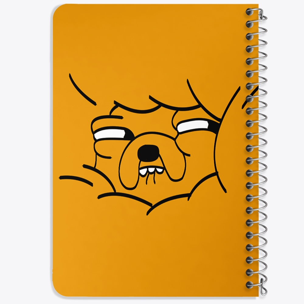 دفتر لیست خرید 50 برگ خندالو طرح جیک وقت ماجراجویی Adventure Time کد 20811