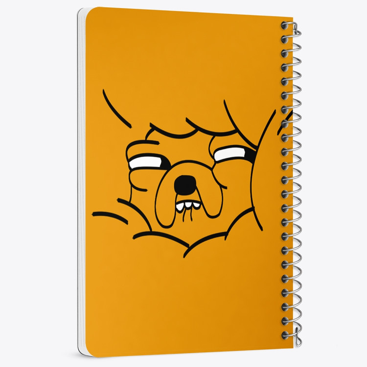 دفتر لیست خرید 50 برگ خندالو طرح جیک وقت ماجراجویی Adventure Time کد 20811