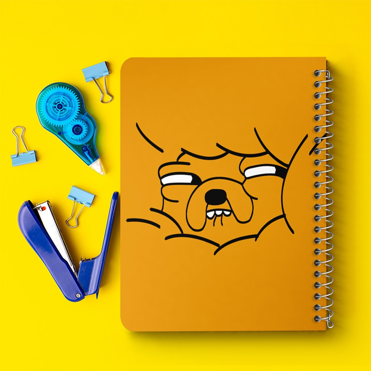 دفتر لیست خرید 50 برگ خندالو طرح جیک وقت ماجراجویی Adventure Time کد 20811