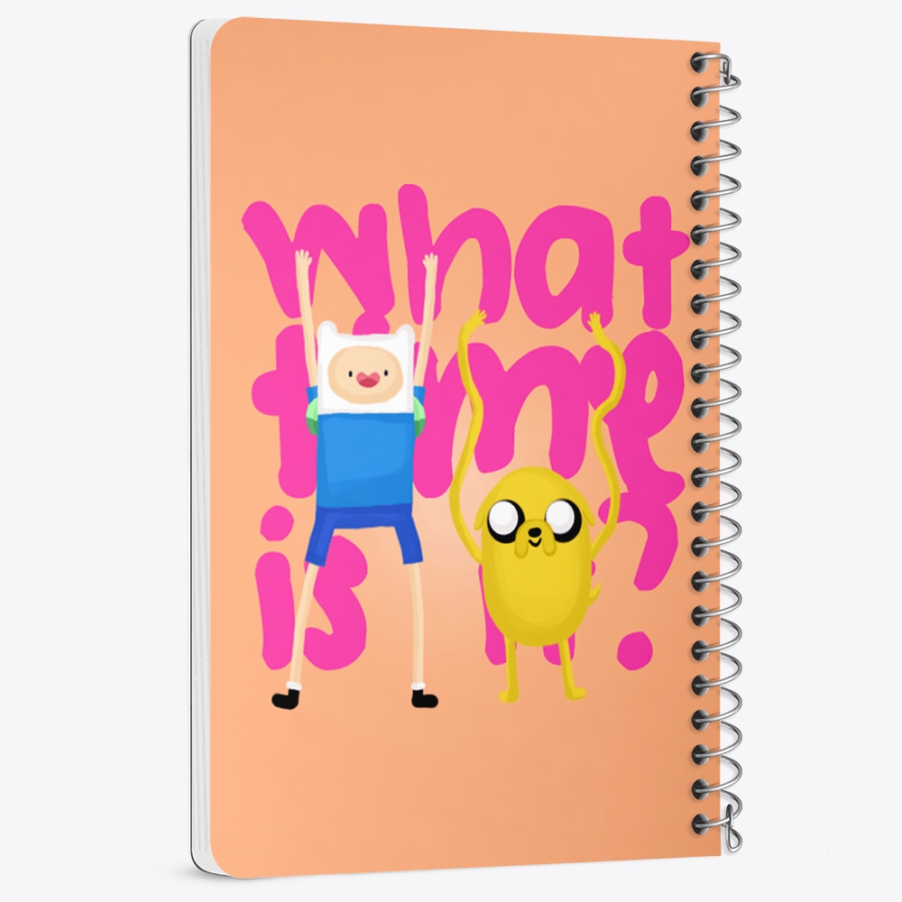 دفتر لیست خرید 50 برگ خندالو طرح جیک و فین وقت ماجراجویی Adventure Time کد 20806