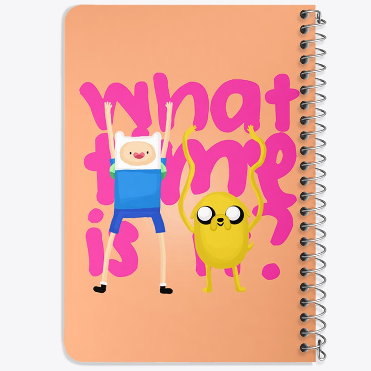 دفتر لیست خرید 50 برگ خندالو طرح جیک و فین وقت ماجراجویی Adventure Time کد 20806