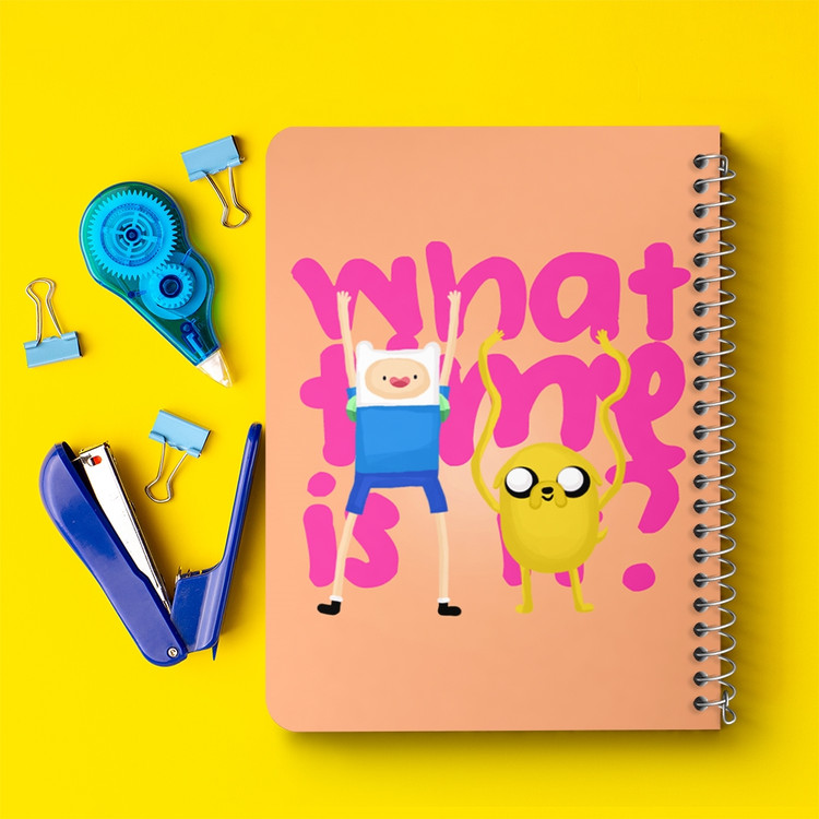 دفتر لیست خرید 50 برگ خندالو طرح جیک و فین وقت ماجراجویی Adventure Time کد 20806