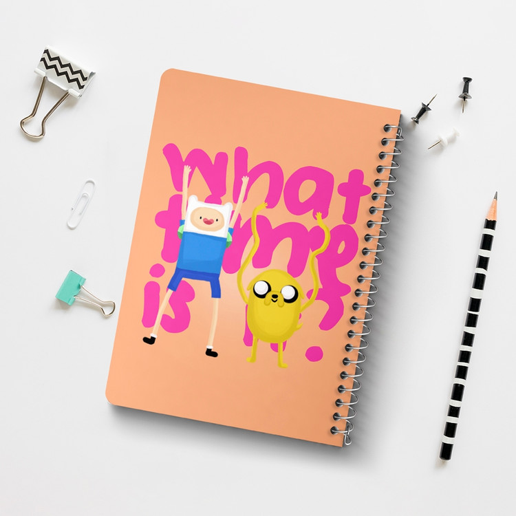 دفتر لیست خرید 50 برگ خندالو طرح جیک و فین وقت ماجراجویی Adventure Time کد 20806